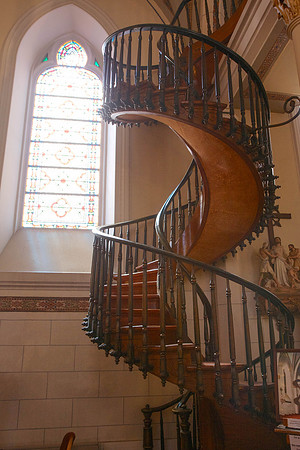 "Miraculous Stairway" of Loretto Chapel