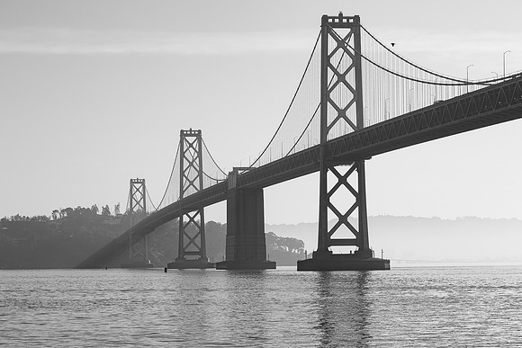 Bay Bridge BW