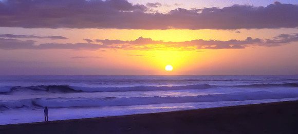 Sunset in Kauai