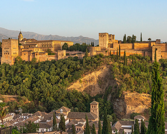 Alhambra Sunset, Granada, Spain