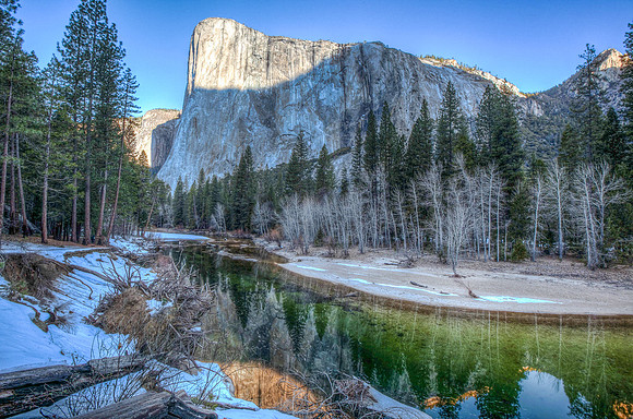 Cathedral Beach Sunrise, Yosemite.