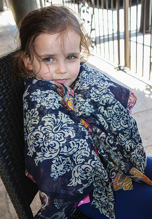 Portrait of young girl