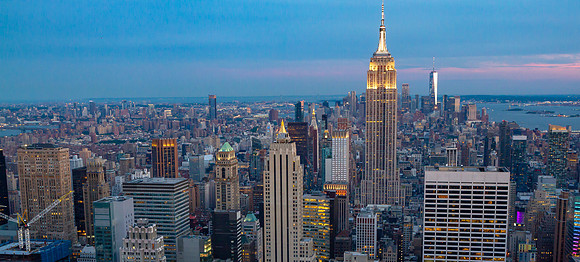New York City Lights from Top of the Rock