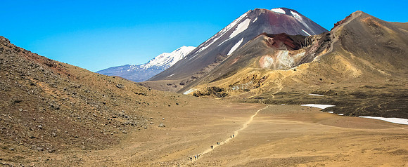 Tongariro Crossing, New Zealand.