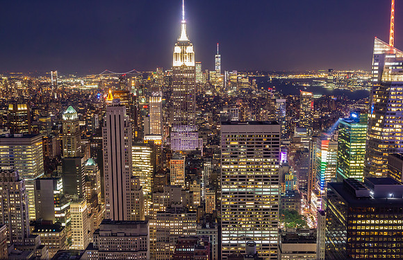 New York City Skyline from Top of the Rock