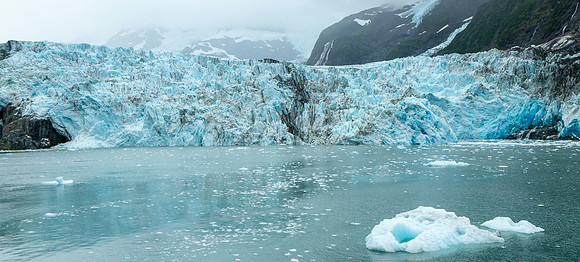 Alaskan Glacier, Prince William Sound.