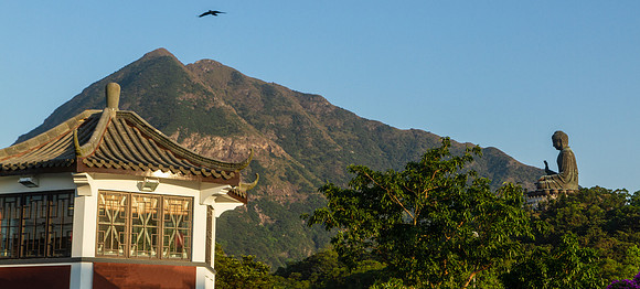 Po Lin Monastery, Lantau Island, Hong Kong.