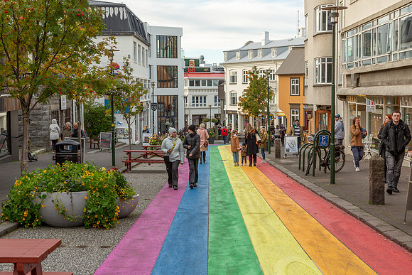 Rainbow Street, Reykjavik