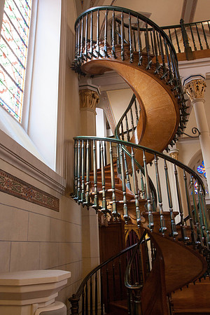 "Miraculous Stairway" of Loretto Chapel