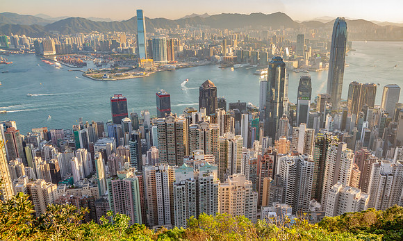 Hong Kong Skyline from Victoria Peak