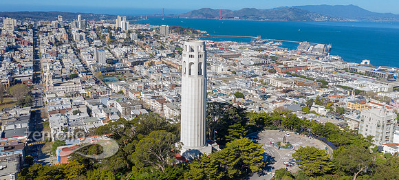 Coit Tower and North Beach, San Francisco