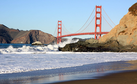 Golden Gate Bridge at Sunset