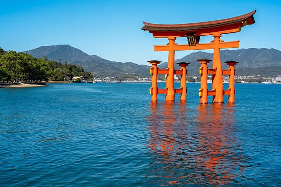 Itsukushima Torri Gate Miyajima Island