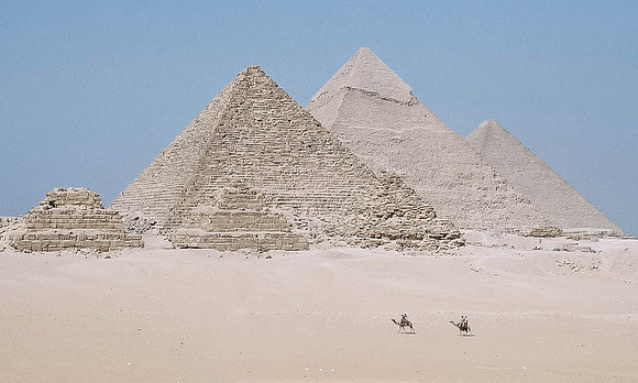 Pyramids of Giza, Cairo.